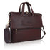 Vinay Flap Genuine Leather Slim Laptop Bag/ Office Bag Hive